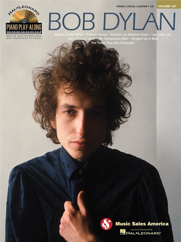 Bob Dylan (+CD): piano playalong vol.107