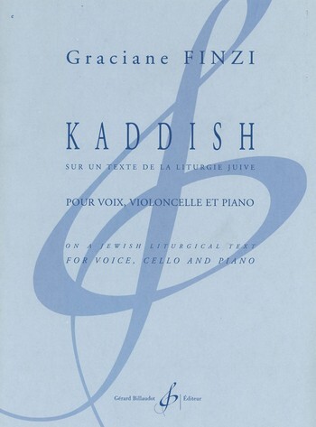 Kaddish pour voix, violoncelle et piano