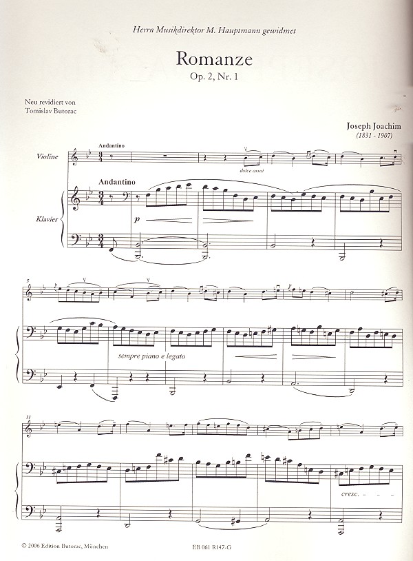 Romanze op.2,1