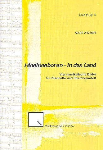 Hineingeboren - in das Land für Klarinette