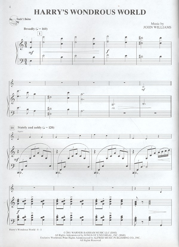 Harry Potter Instrumental Solos (+CD):