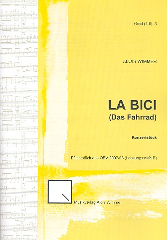 La Bici op.85 für Blasorchester