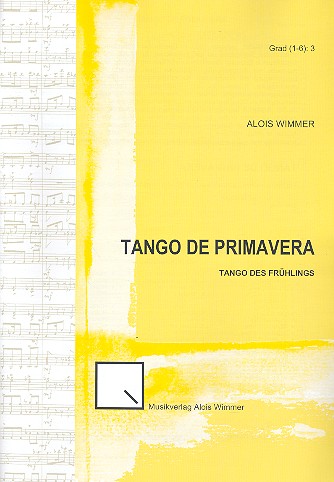 Tango de primavera op.74 für Blasorchester