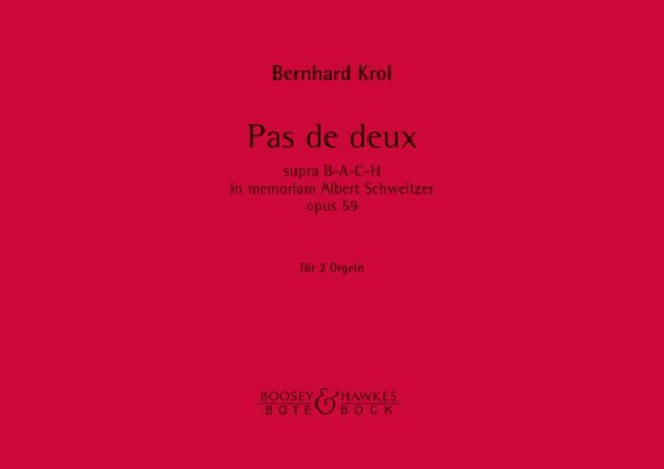 Pas de deux sur B-A-C-H op.59