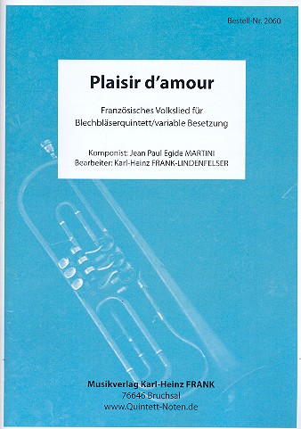 Plaisir d'amour für 5 Bläser (Ensemble)