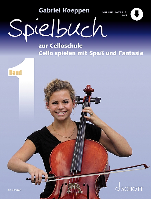 Cello spielen mit Spaß und Fantasie Band 1 - Spielbuch (+Online Audio)
