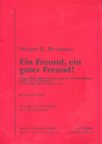 Ein Freund ein guter Freund: