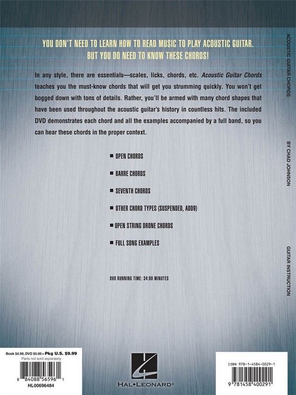 Acoustic Guitar Chords (+DVD)