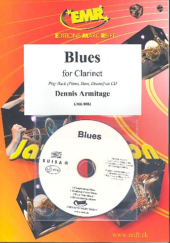 Blues (+CD): for clarinet and piano