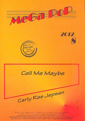 Call me maybe: für Klavier