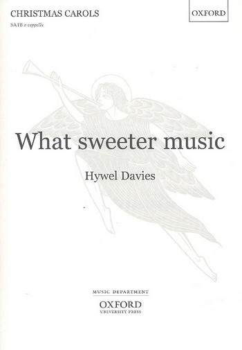 What sweeter Music for mixed chorus