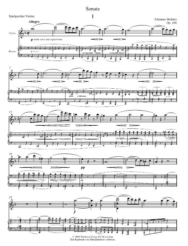 Sonate d-moll op.108