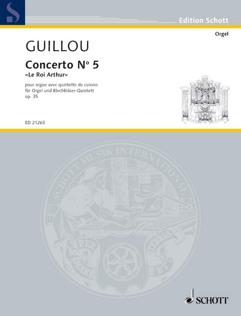 Concerto N° 5 "Le Roi Arthur" op. 35