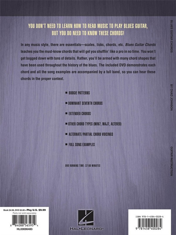 Blues Guitar Chords (+DVD)