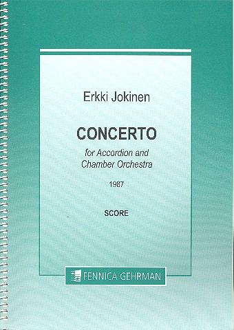 Concerto for accordion and chamber