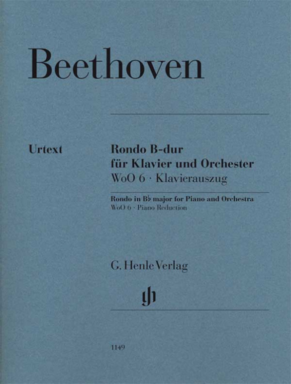 Rondo B-Dur WoO6 für Klavier und Orchester