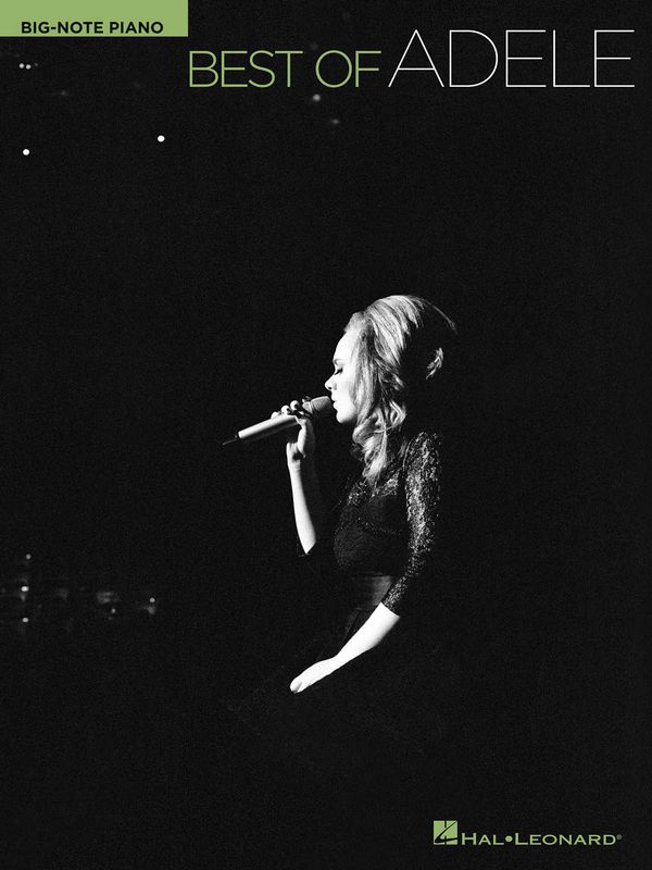 The Best of Adele: for big-note piano