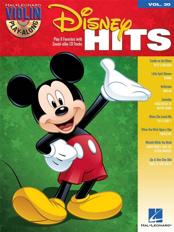 Disney Hits (+CD): for violin