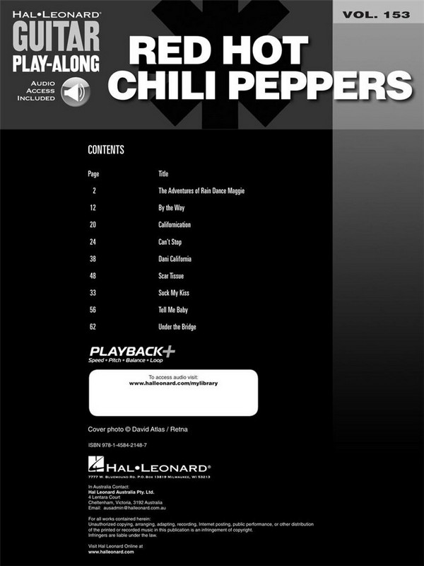 Red Hot Chili Peppers (+CD):