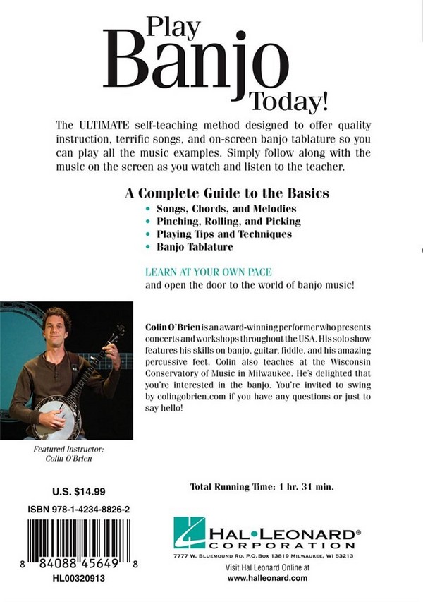 Play Banjo today DVD