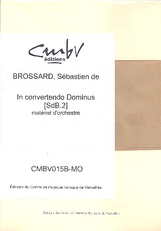 In convertendo dominus pour choeur mixte