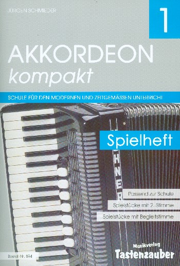 Akkordeon kompakt Band 1 - Spielheft