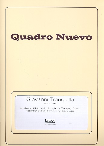 Giovanni Tranquillo für Klarinette (Melodieinstrument),