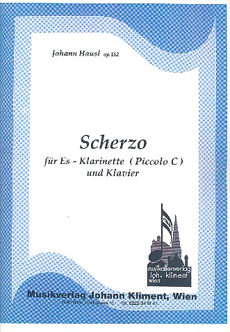Scherzo op.112 für Es- Klarinette (Piccolo C)