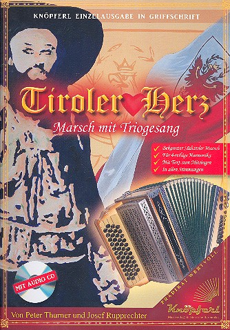 Tiroler Herz (+CD) für Steirische