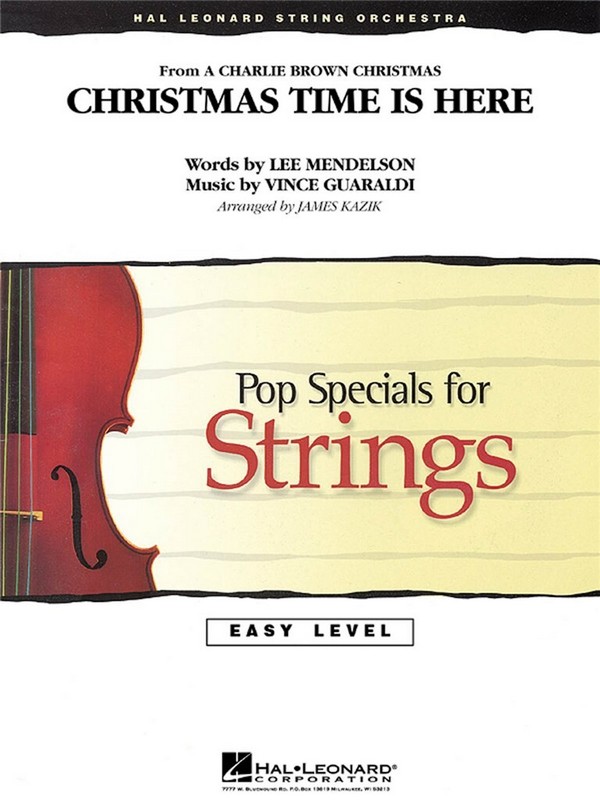 Christmas Time is here for string orchestra