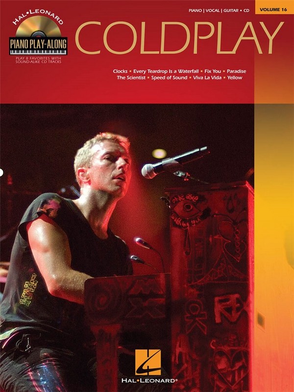 Coldplay (+Audio Access): piano playalong vol.16