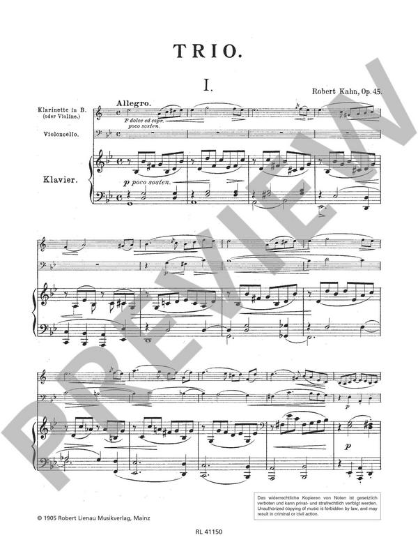 Trio op.45