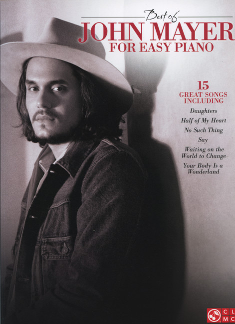 Best of John Mayer: for easy piano