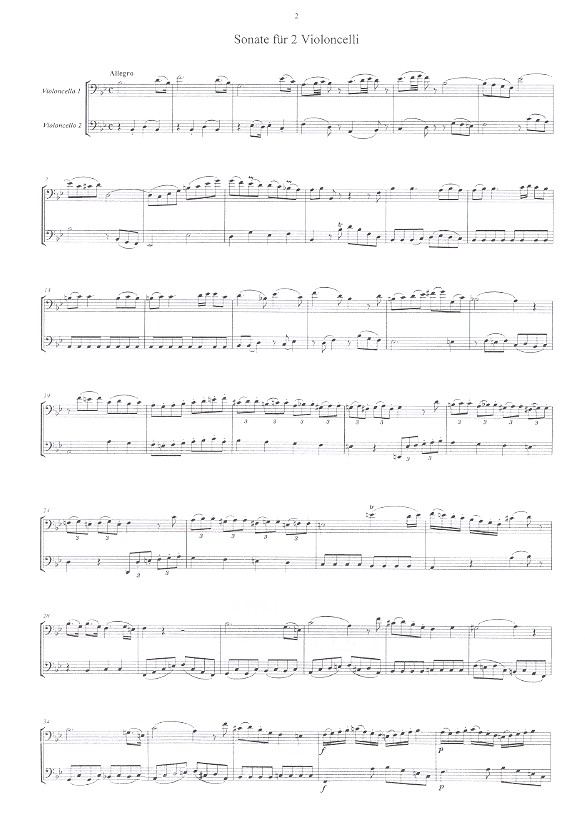 Sonate Es-Dur KV292 