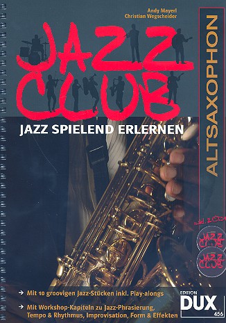 Jazz Club (+2 CD's): für Altsaxophon