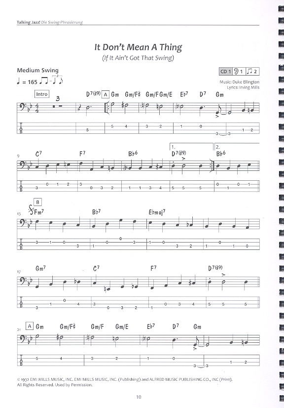 Jazz Club (+2 CD's): für Baß