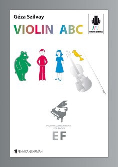 Colour Strings Violin ABC piano accompaniments for book E and F