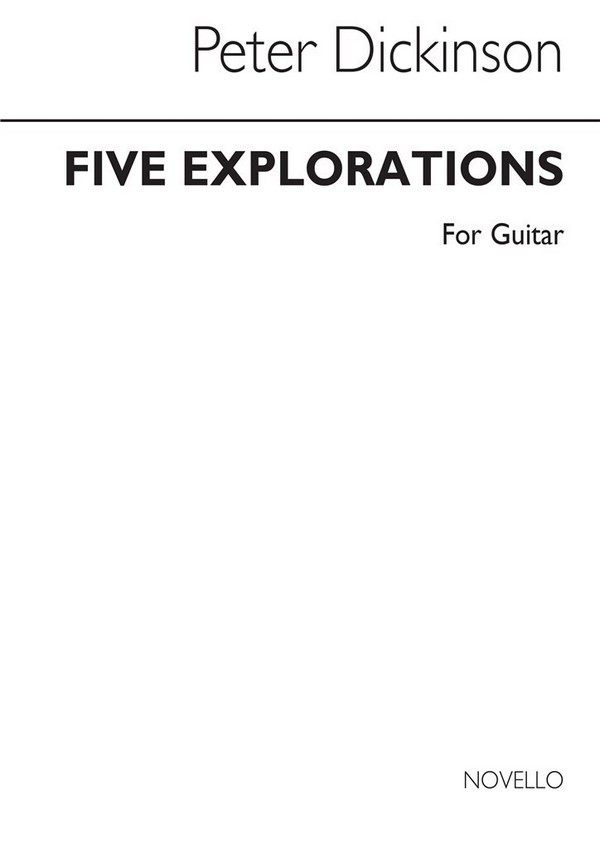 5 Explorations for guitar