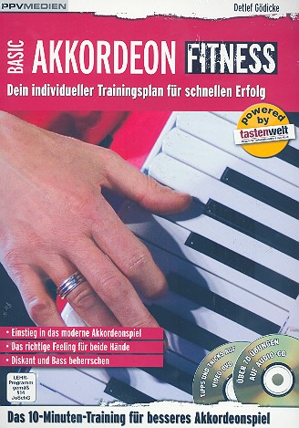 Basic Akkordeon Fitness (+CD +DVD)