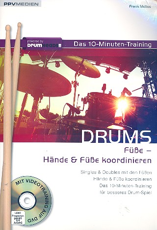 Drums - Füße und Hände koordinieren (+DVD)