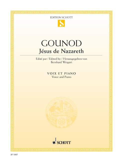Jésus de Nazareth für Gesang und Klavier