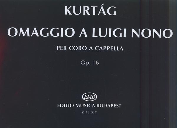 Omaggio a Luigi Nono op.16