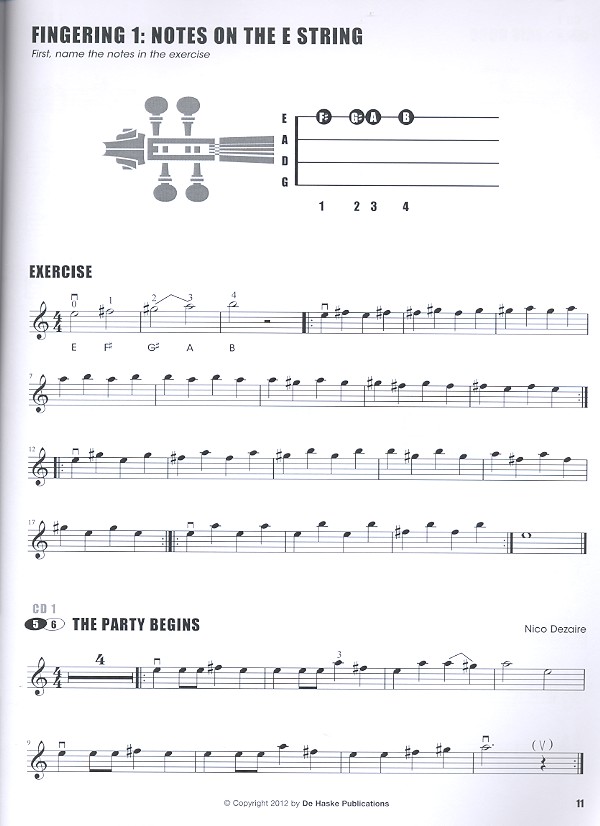 Violin Position 1 (+2 CD's) für Violine