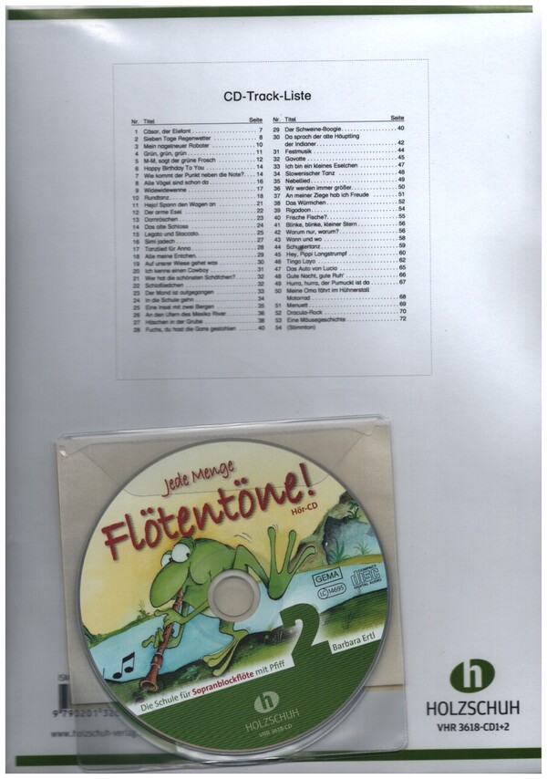 Jede Menge Flötentöne Band 2 CD1 und 2
