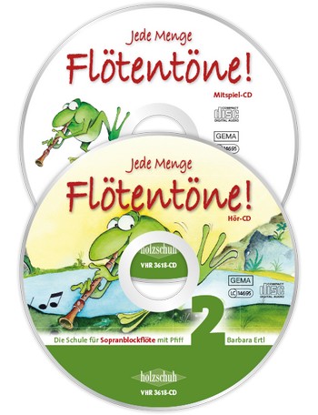 Jede Menge Flötentöne Band 2 CD1 und 2