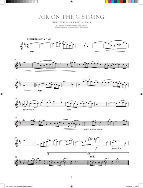 The Legendary Series for flute