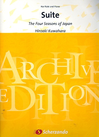 The four Seasons of Japan for flute