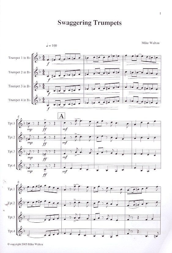Swaggering Trumpets