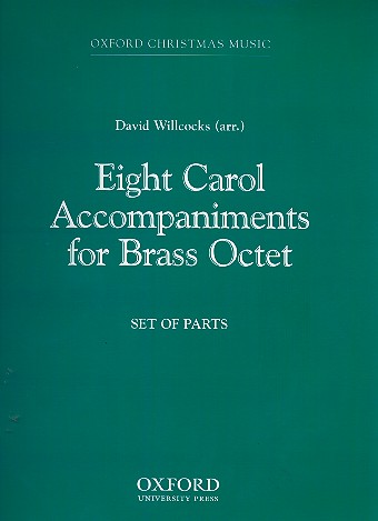 8 Carol Accompaniments for 4 trumpets,