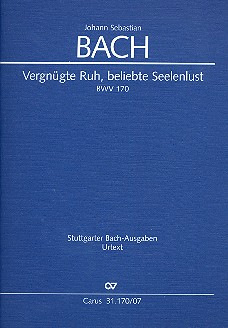 Vergnügte Ruh, beliebte Seelenlust